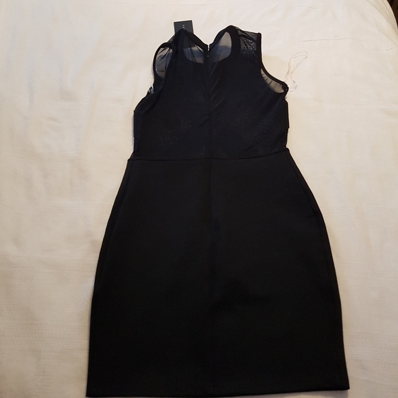 Lac Bleu women's size Medium black sexy dress NWT - Picture 4 of 9